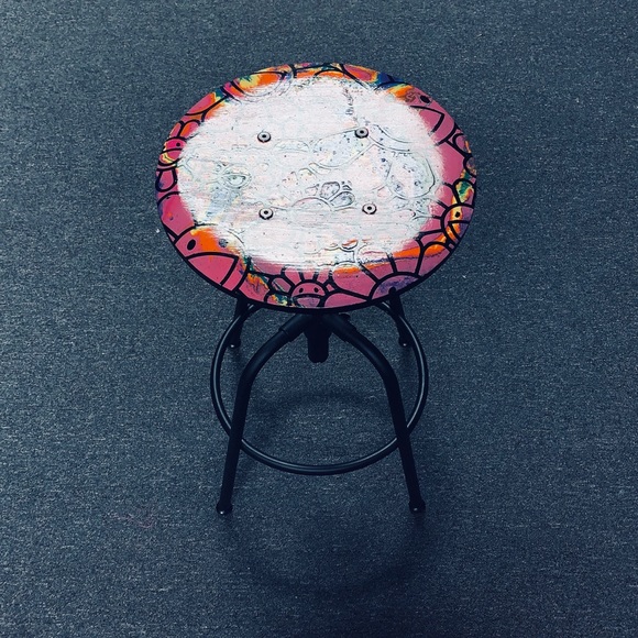COPY - Custom Murakami X Ikea adjustable stool - Picture 5 of 5